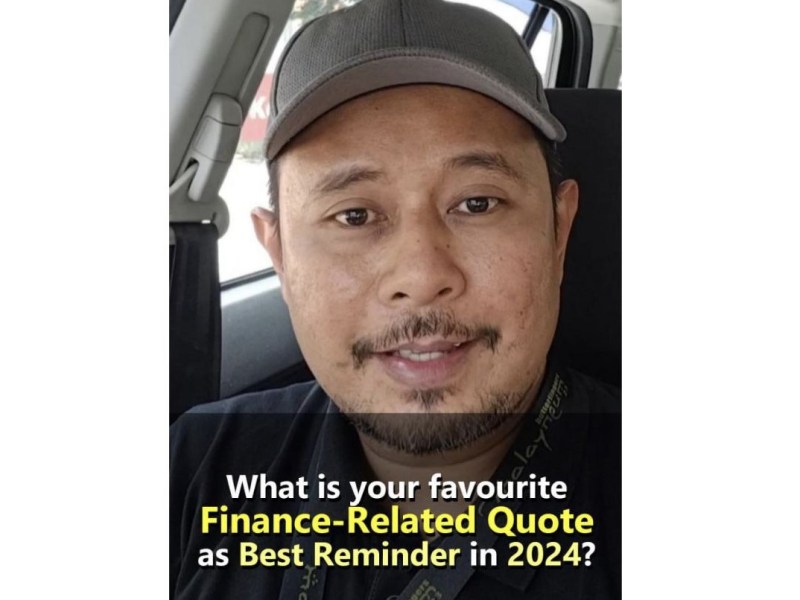 Finance Quote that helps him menghargai apa yang ada for 2024